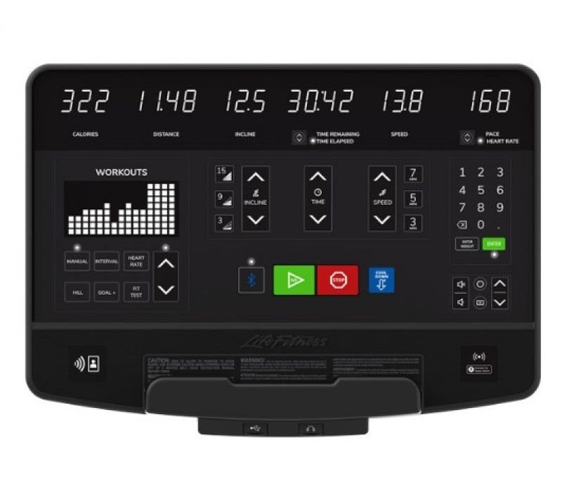 Life Fitness Aspire Elliptical with SL Console, Arctic Silver - Discontinued