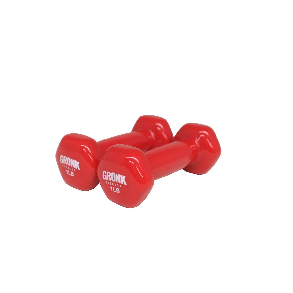 Gronk Fitness Vinyl Hex Dumbbells