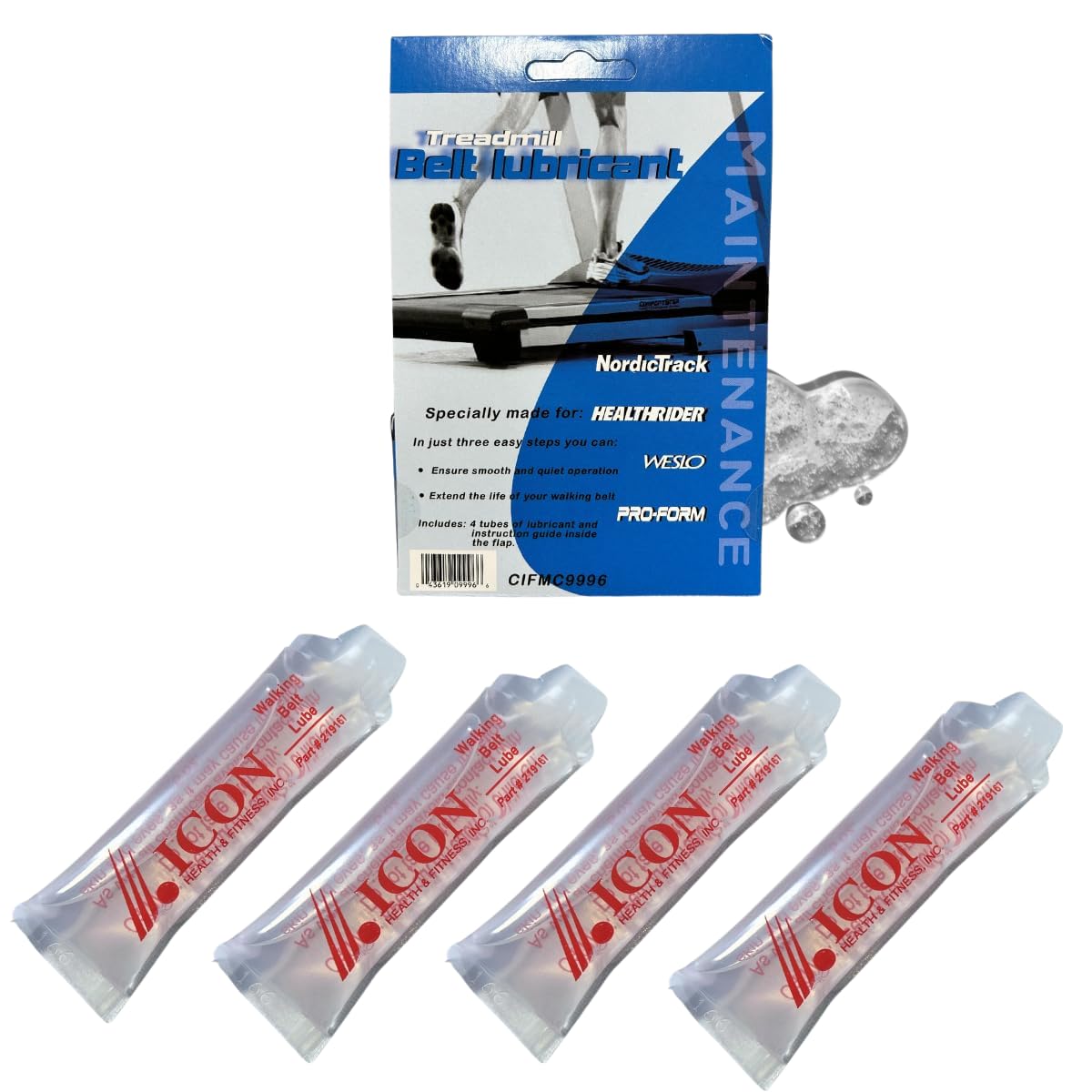 Treadmill Lubricant for Belt | 100% Silicone Lubricant | Easy to Use Lubricant | Compatible with All Gronk Fitness Products Miscellaneous, specialized equipment mats, ice shaker, wipes, lube-n-walk, chalk 61RVfvMoSOL._SL1200