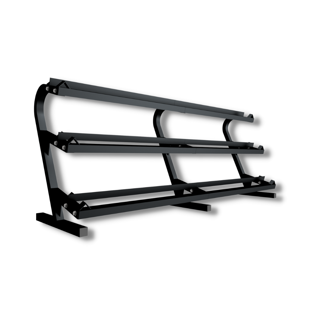 Troy 3 Tier Dumbbell Rack, Holds 5-100lbs