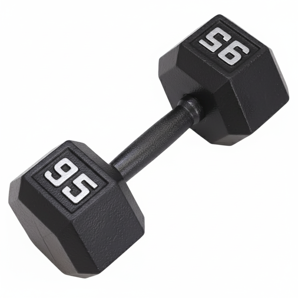 Gronk Cast Hex Dumbbell - Black G&G Fitness Equipment Variant(s) - LBWeight 95_bc0c16b2-5955-4246-985b-4171c32a2aa5