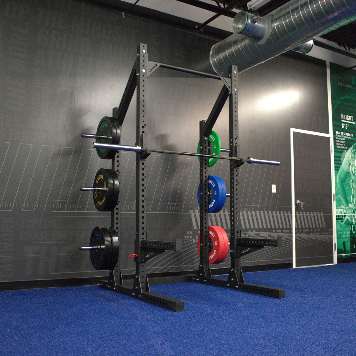 Gronk Fitness Commercial Half Rack