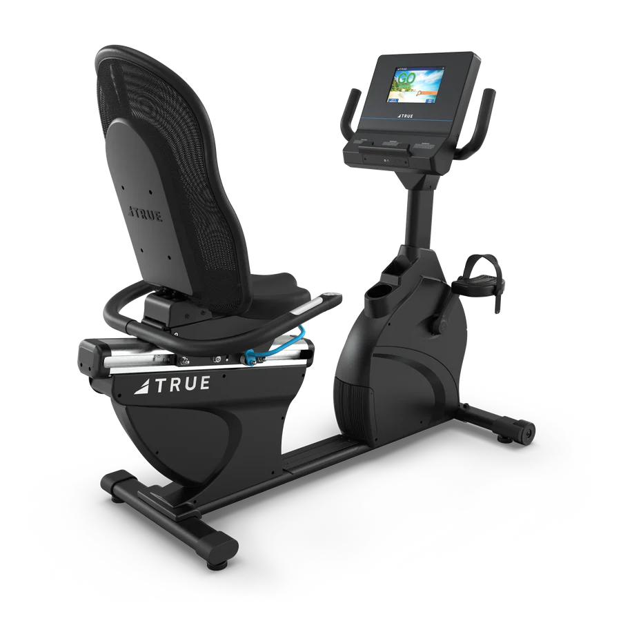 True Performance Series Recumbent Bike | Black G&G Fitness Equipment RR1-0A-35-Performance-Recumbent-Bike-rear-3_4-9in