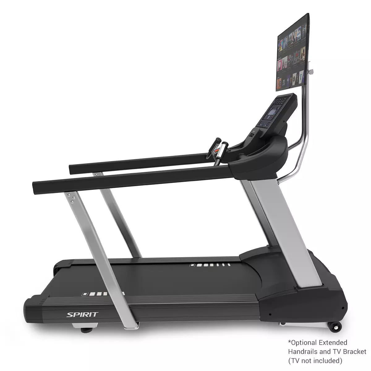 Spirit CT800 Treadmill - Final Stock Spirit Treadmill; Residentail Commercial Frame over 350lbs r_side_view_tv_jpg_3f01041c-4dd2-4e7a-ab2d-e8af20ef368a