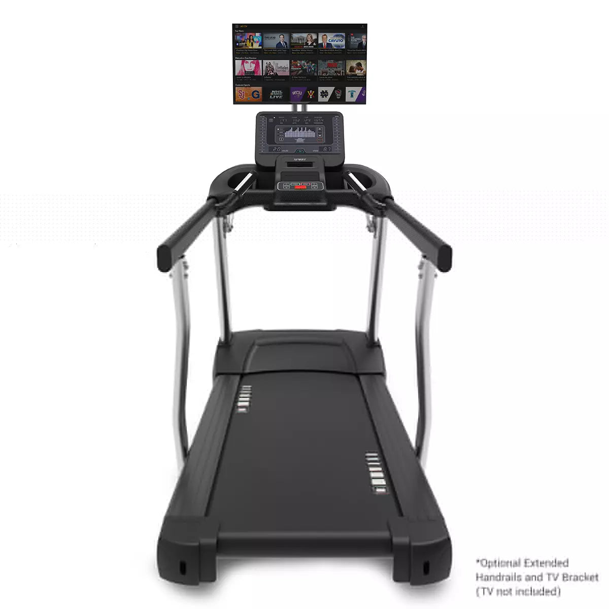 Spirit CT800 Treadmill - Final Stock Spirit Treadmill; Residentail Commercial Frame over 350lbs rear_view_tv_jpg_ce9fedad-28ed-41c3-8f67-138563419d91