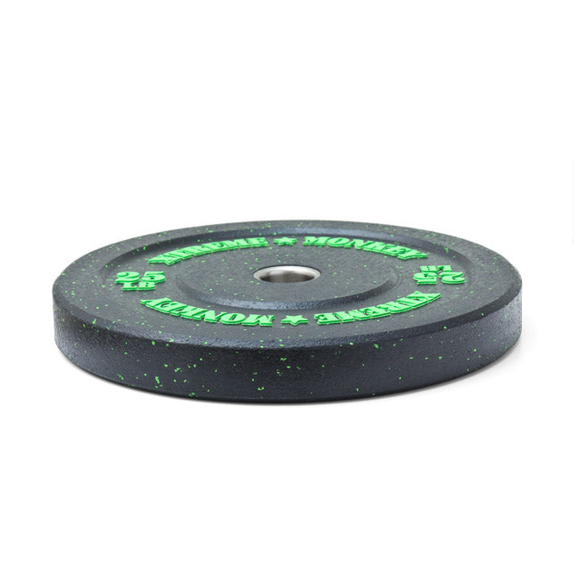 XM Fitness Crumb Rubber Bumper Plates xm-crumb-rubber-25-flat_95543dc1-daf1-4adf-8374-eca95060ce06