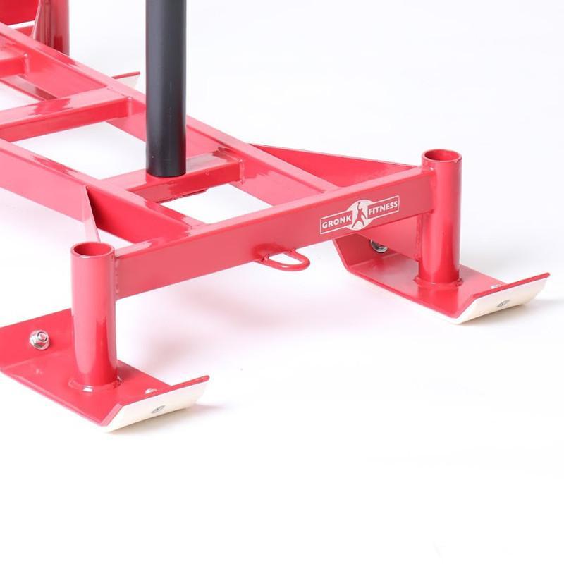 Gronk Fitness Professional Driving Power Sled Red Gronk Fitness Products Agility and Speed; jump ropes, climbing and battle ropes, ladders, sled, interval timer Gronk_Sled2