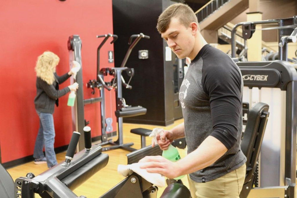 5 steps to reopen a gym - Step 1 Disinfecting and Cleaning Recommendations