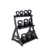 TKO - Three Tier Kettlebell Rack, Black