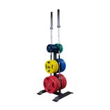 GWT56 2" Olympic Plate Tree and Bar Holder Body Solid Dumbell racks, power block stand, plate and bar storage, kettlebell racks, ball racks 29559439-9d5c-ed11-834a-0af6a9949c45_GWT56_.