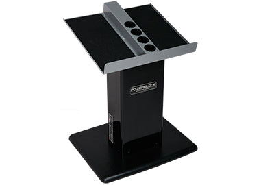 POWERBLOCK U-50/U-90 COLUMN STAND | BLACK - Final Stock Default Title PowerBlock Dumbell racks, power block stand, plate and bar storage, kettlebell racks, ball racks 2e90fec6-5d5c-ed11-834a-0af6a9949c45_600-00143-01_.