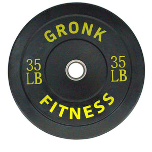 Gronk Fitness Premium Bumper Plates