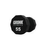 Gronk 10 Sided Urethane Dumbbell 55 lb Gronk Fitness Products Variant(s) - LBWeight 55_23cd35c1-ccbe-465c-9a8e-1fd123fa43ad