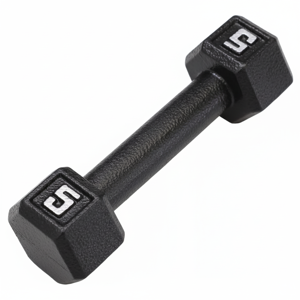 Gronk Cast Hex Dumbbell - Black G&G Fitness Equipment Variant(s) - LBWeight 5_c127c912-2ae5-4041-9a56-a43dceeb79b5