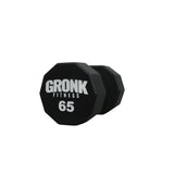 Gronk 10 Sided Urethane Dumbbell 65 lb Gronk Fitness Products Variant(s) - LBWeight 65_5eb48f28-f541-4a13-9a9e-b0dc94fd41d3