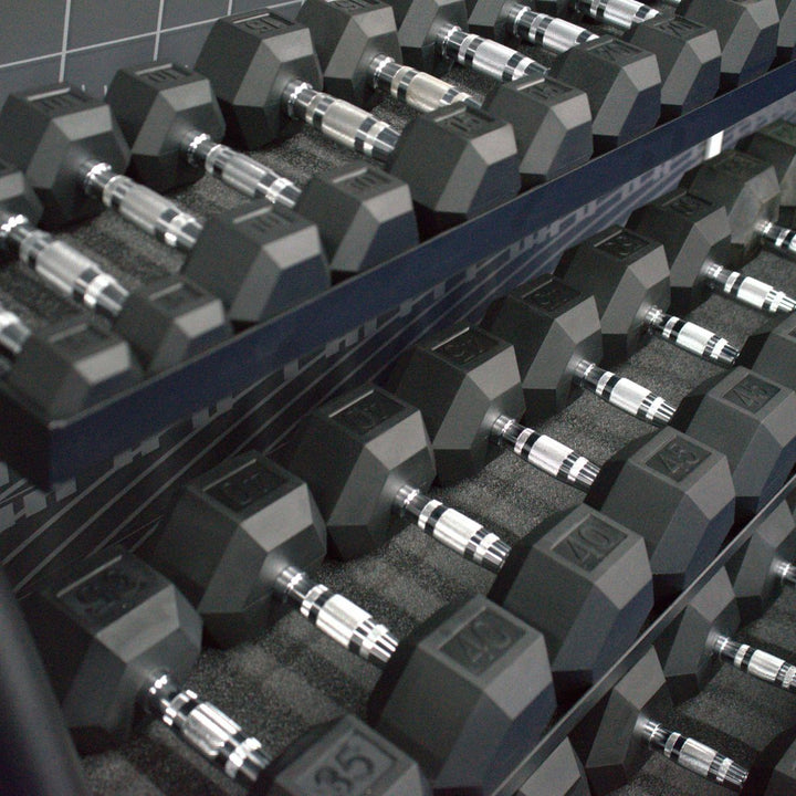 Gronk 3 Tier Flat Tray Dumbbell / Kettlebell Rack ( Fits 5-75lb DB set) Gronk Fitness Products Dumbell racks, power block stand, plate and bar storage, kettlebell racks, ball racks 7_720x_ead153a6-0b65-4384-b0c4-180624d87ce9