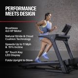 Inspire Series T5 Treadmill with 15 inch LED Display Inspire Treadmills under 350lbs Centr-T5-Features-1200x1200