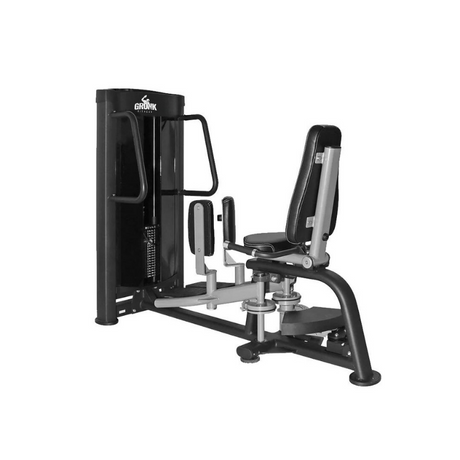 Gronk Fitness Dual Inner/Outer Thigh Machine - Final Stock Gronk Fitness Products Selectorized, single stack, assembly required ELEMENTFITNESS-COBALTDUALINNEROUTERTHIGHMACHINE_1_55edb7c4-c938-47ef-8a54-9d45aea2054f