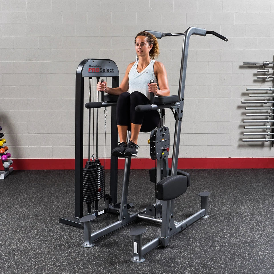Body Solid FCD-STK Pro Select Weight Assist Chin-Up Dip