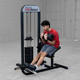 Body Solid GCAB-STK Pro Select CAM Ab Back Machine