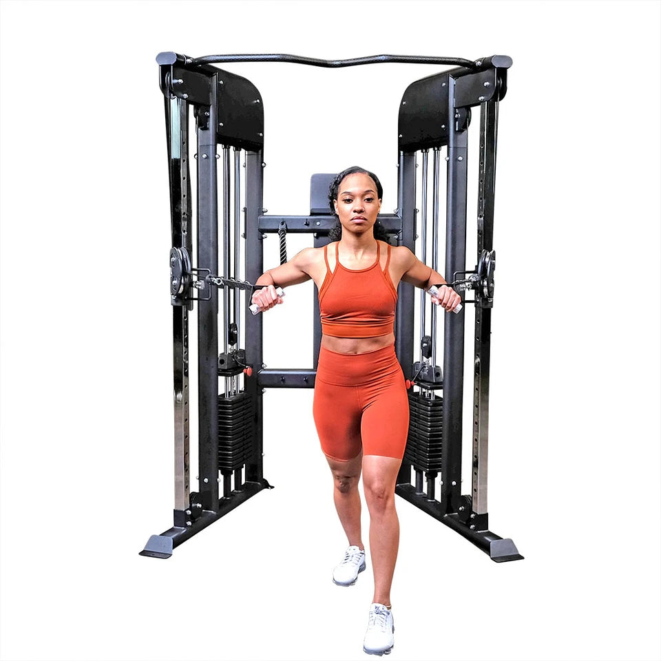 Body Solid GFT100 Functional Trainer, Stack x2