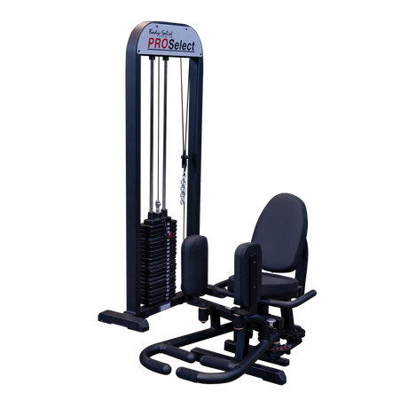 Body Solid - GIOT Inner/Outer Thigh Machine Body Solid Selectorized, single stack, assembly required GIOTB-with-STK_0O2A4929-hero-2500__43412