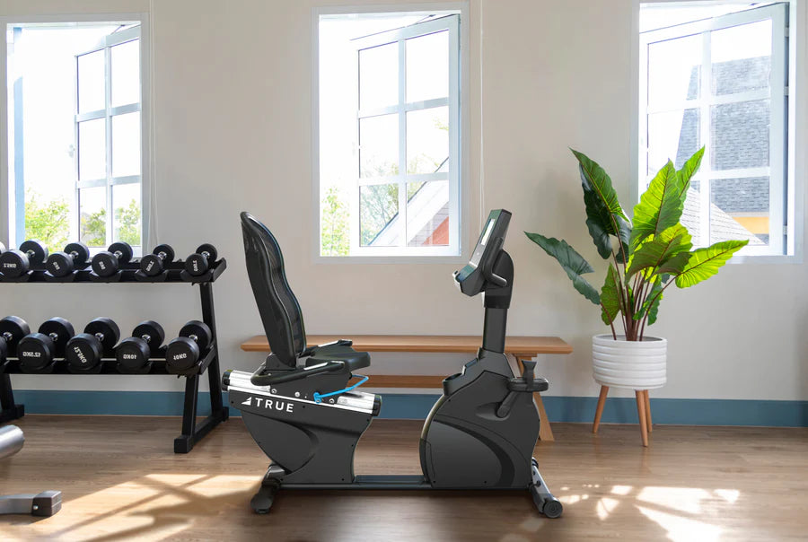 True Performance Series Recumbent Bike | Black G&G Fitness Equipment Performance-Recumbent-Bike-1-scaled