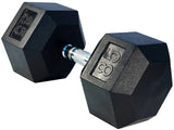 Rubber Hex Dumbbells