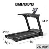 Inspire T4S Treadmill with 10 Inch Touchscreen