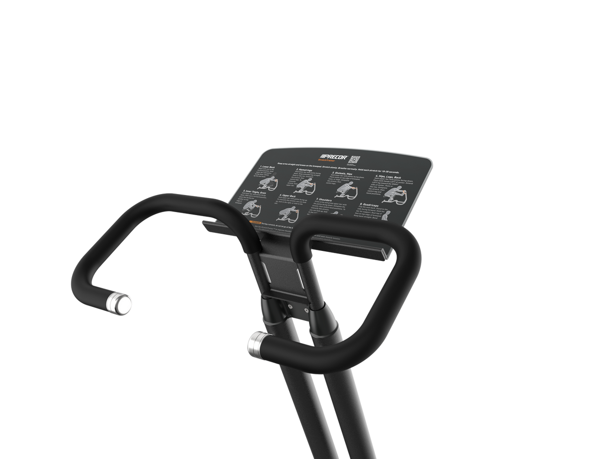 Precor StretchTrainer™ Precor Basic flexibility; stretch trainer, inversion table, personal power plate VBR6240_StretchTrainer_placard
