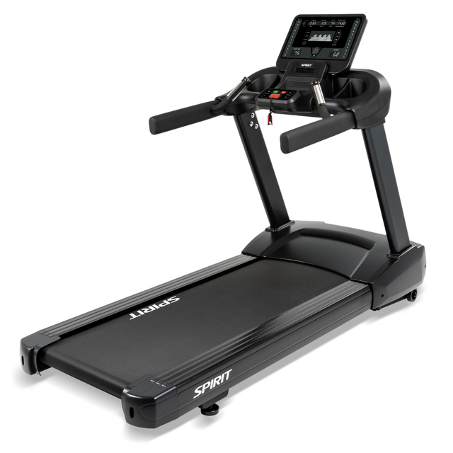 Spirit CT800 Treadmill | Black Spirit Treadmill; Residentail Commercial Frame over 350lbs ct850-black1final