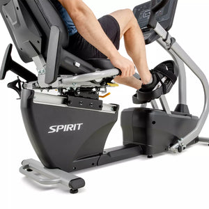 Spirit Fitness CRS800S Recumbent Stepper w/ Swivel Seat