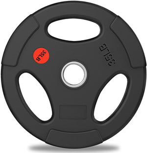 Premium Olympic Plates - Rubber Grip