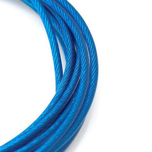 XM Fitness Aluminum Cable Speed Rope -Blue