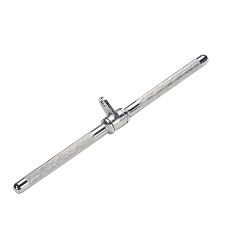 This Revolving Straight Bar was developed by Body-Solid for tricep press downs, straight bar curls, upright rows, pullovers and a variety of other exercises, while providing a smooth motion and versatility for use in a wide range of workouts.