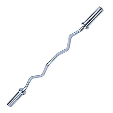 Olympic Curl Bar- Chrome